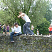 David Belle à la Loz Jam 2014